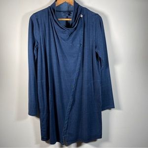 JJill cardigan/ Tunic size S indigo blue
